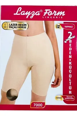 Perlasee LAYZA FORM 7000 LAZER KESİM PAÇALI KORSE