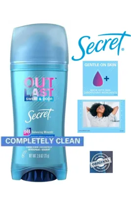 Secret Out Last Görünmez Katı Terlemeyi Önleyici Kadınlar için Rool On Deodorant 73Gr(İthal)