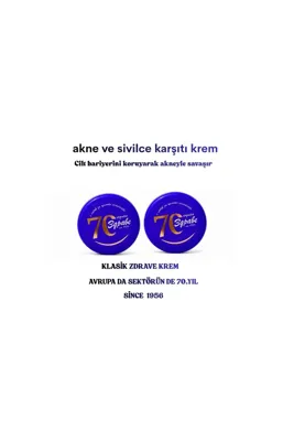 ZDRAVE KREM 2 ADET