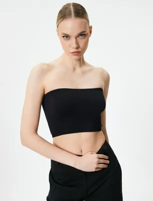 Koton Straplez Sütyen Crop