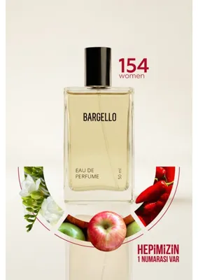 Bargello 154 Kadın 50 ml Floral EDP Parfüm Çiçeksi Koku ve Şık Ambalaj