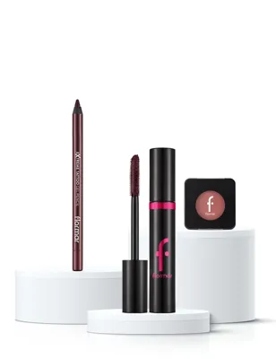 Flormar Black Cherry Eyes 3'lü Göz Makyajı 000 Multicolor