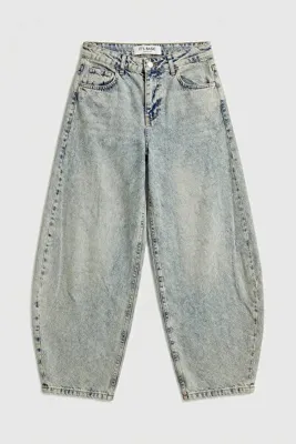it's basic Kadın T.Kot 4s6-67 Mega Balon Fit %100 Koton T45 Denim Jean