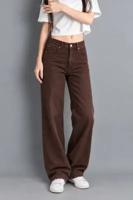 MY ARJA JEANS KADIN YÜKSEKBEL LİKRALI WİDE LEG (PALAZZO) ESNEK JEANS (YENİ SEZON)