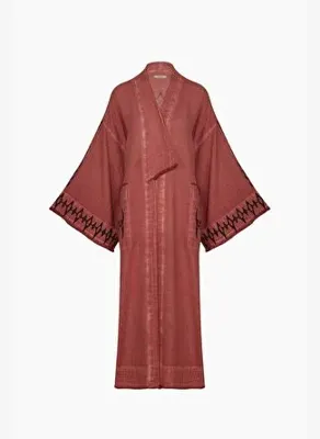 İkikız Bordo Tiamat Kimono