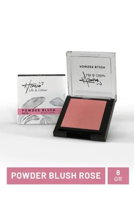 homm Powder Blush Allık Rose 8 gr - Doğal ve Canlı Görünümlü Pudra Allık