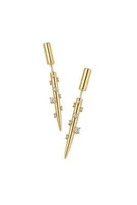 neslyaccessories Altın Kaplama Küpe