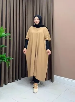 MODANURSEDA Triko Hırka - Camel - MODANURSEDA