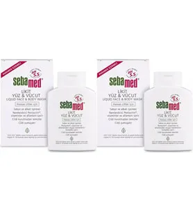 Sebamed Yüz ve Vücut Temizleyici Likit 200ML (2 Li Set)