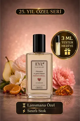 EYL COSMETIC AURELIA %25 Esans EDP 50 ml Kadın Parfüm Kalıcı Çiçeksi Meyvemsi Sıcak Koku