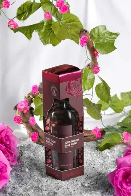 La Rossa %100 Doğal Tam Gülsuyu Cam Şişe (350 ML)