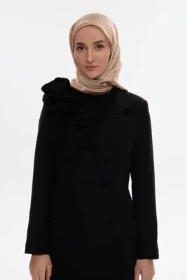MİRSOY SCARF İkon Janjan Eşarp Abiyelik-gold