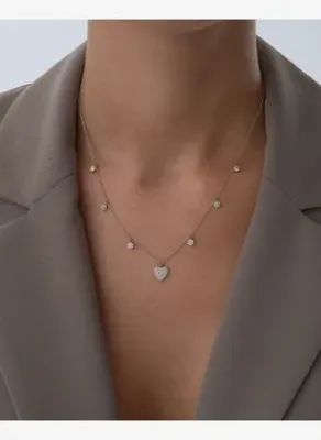 Cherry By Özkonak Glow Kalp 14 Ayar Altın Kolye