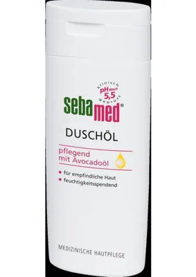 Sebamed Duş Yağı 200 ml Avokado Yağı ile Hassas Ciltler İçin Besleyici ve Koruyucu