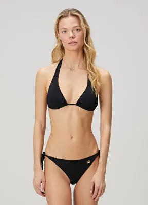 Dolce & Gabbana Siyah Üçgen Bikini Üstü