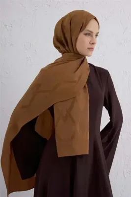 Armine Lyocell Naia Zikzak Desen Şal 1- 74