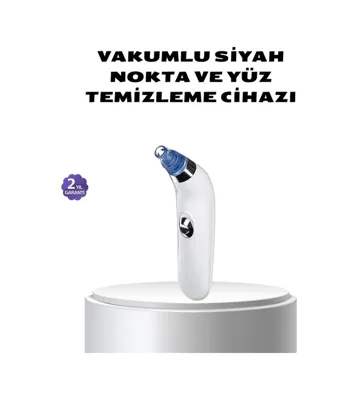ZERO LAND Vakumlu - 493 - Siyah Nokta Temizleme Cihazı 5 Kademe Güç Ve 4 Başlıklı Derin - Csmo-tex - Cilt Bakımı