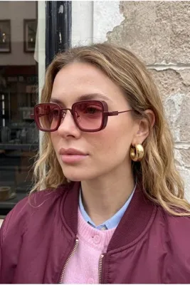 Eyesofia Leon Burgundy Breeze Güneş Gözlüğü