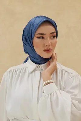 Silk Home Lorena-Shiny Eşarp İndigo