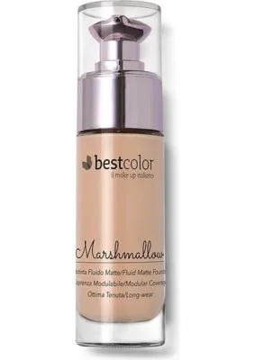 Best Сolor Il Make Up Italıano Fuild Matte Marshmallow A02 Krem Karamel Ton Likit Fondöten