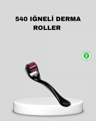 Dermaroller Derma Roller Titanyum İğneli Cilt Yenileyici - Akne ve Kırışıklık Karşıtı