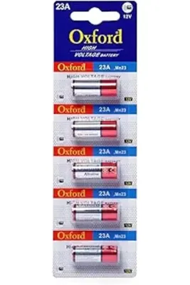 shop oxford 23a mn23 v23a v23ga 12 volt alkalin uzaktan kumanda pili 5’li paket