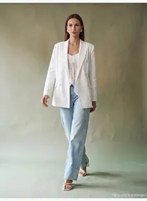 Dilvin 60815 Lyocell Karışımlı Blazer Ceket
