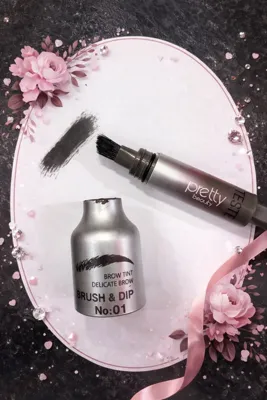 Pretty barutu BRUSH&DIP kaş boyası