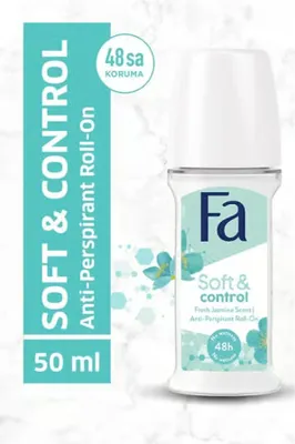 SOFT Control Roll-On 50 ml Yasemin Kadın – Taze Ferahlık, 48 Saat Koruma