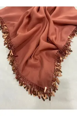 Çiğdem Tuhafiye Tığ Oyası Pullu Pişmiş Ayva 111 Cenk Yazma 4 Kenar İşlemeli