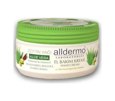 Alldermo Aloe Vera Zeytinyağı El Bakım Kremi 150 ML