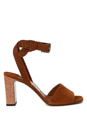 Jimmy Choo Rori Taba Kadın Deri Sandalet