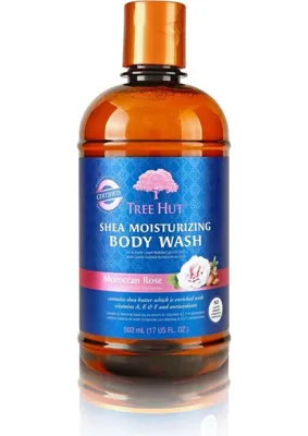 Esplendor Tree Hut Shea Moisturizing Moraccan Rose Vücut Şampuanı 502ML 17 Fl Oz