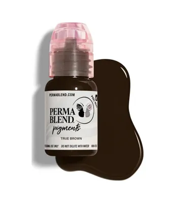 Perma Blend True Brown Kalıcı Makyaj Kaş Pigmenti 15ml