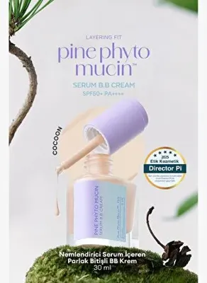 MISSHA Parlak Bitişli Serum BB MISSHA Layering Fit Pine Phyto Mucin Serum BB Cream SPF50+ PA++++ (Cocoon)