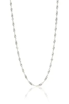 Söğütlü Silver Kadın Gümüş Singapur Modeli 45 Cm Zincir SGTL8931