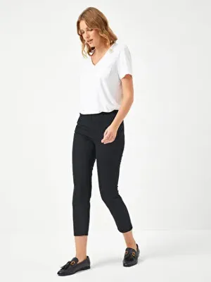 Faik Sönmez Slim Fit Coton Parça Boya Pantolon 00044
