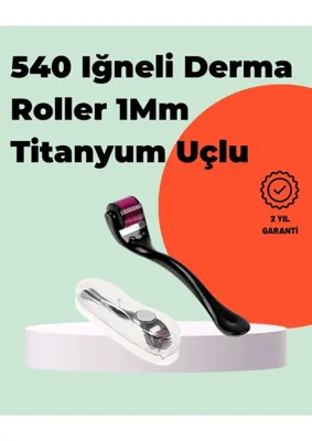 Sultan Store Titanyum Iğneli Derma Roller – Evde Cilt Bakımı Için Uygun