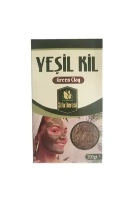 Şifa Deresi Yağlı Cild' Lere Ve Sivilceye Karşı Yeşil Kil Maskesi Katkısız Ve Doğal Koruyucu Içermez