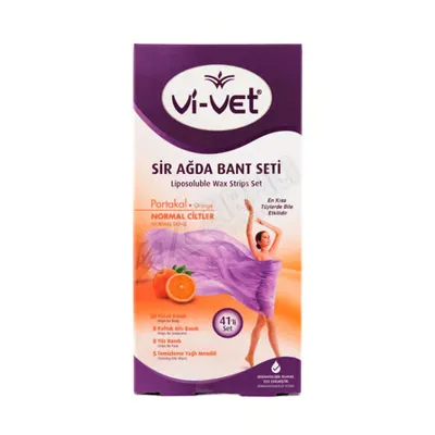 vivet1 5 ADET Vi-Vet Sir Ağda Bandı Portakal