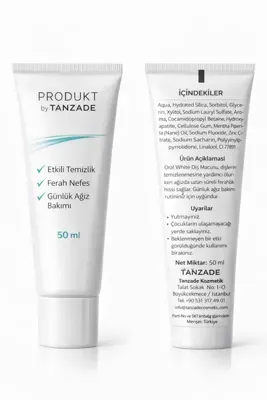produkt by tanzade Plus White Diş Macunu – Ferah Nefes Etkili Temizlik 50 ml