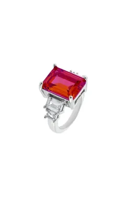 Merano Design Rose Baget Taşlı Yüzük