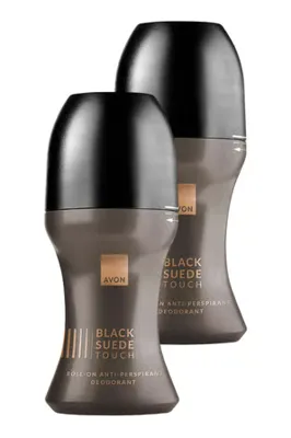 BLACK Suede Touch Erkek Roll On 50 Ml. İkili Paket