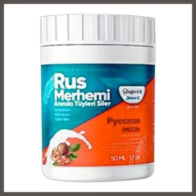 Bezos Turquoise Ceviz & Ceviz Sütü Russ Merhemi 50 Ml Tüylere Krem Nxrlvng