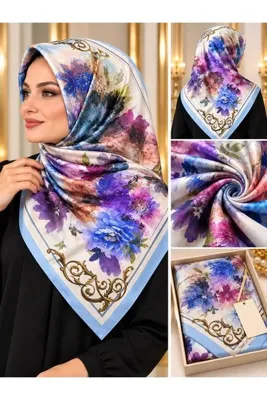 Genel Markalar mavi soft eşarp