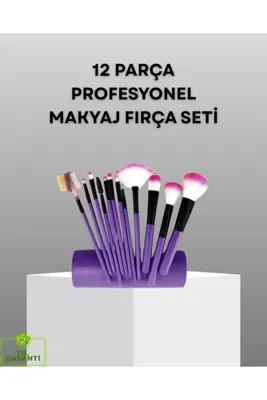 MarkEntegra Ultra Yumuşak 12’li Makyaj Fırça Seti – Dökülme Yapmaz, Dalin Şampuan ile Temizlenebilir