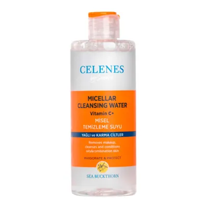 Celenes By Sweden Aydınlatıcı Sea Buckthorn Misel Temizleme Suyu 250 ml Yağlı ve Karma Ciltler İçin Arındırıcı Etki