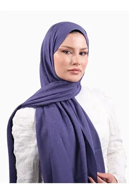 Armine Bambu Cotton Şal Mor