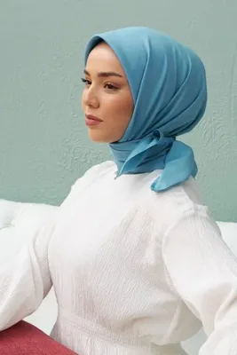 Silk Home Düz Renk Twill Eşarp