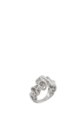 Linya Jewellery Alveo Dokulu Kadın Gümüş Yüzük